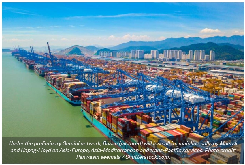 Asia gateways scramble as Gemini alliance plans big shift to feeder port network